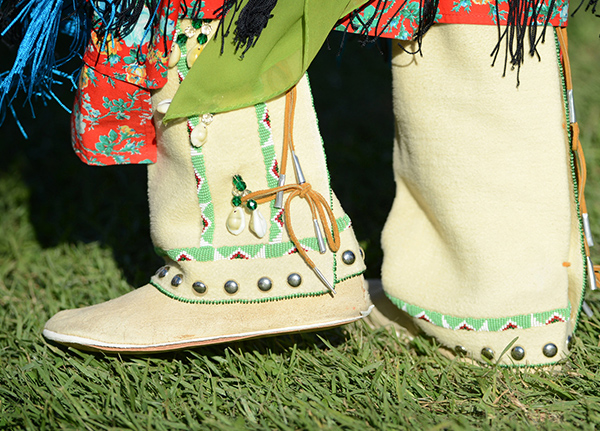 Handcrafted moccasins